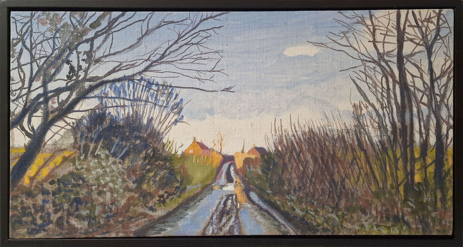 Kit Glaisyer, Three West Dorset Lanes, each 60x30