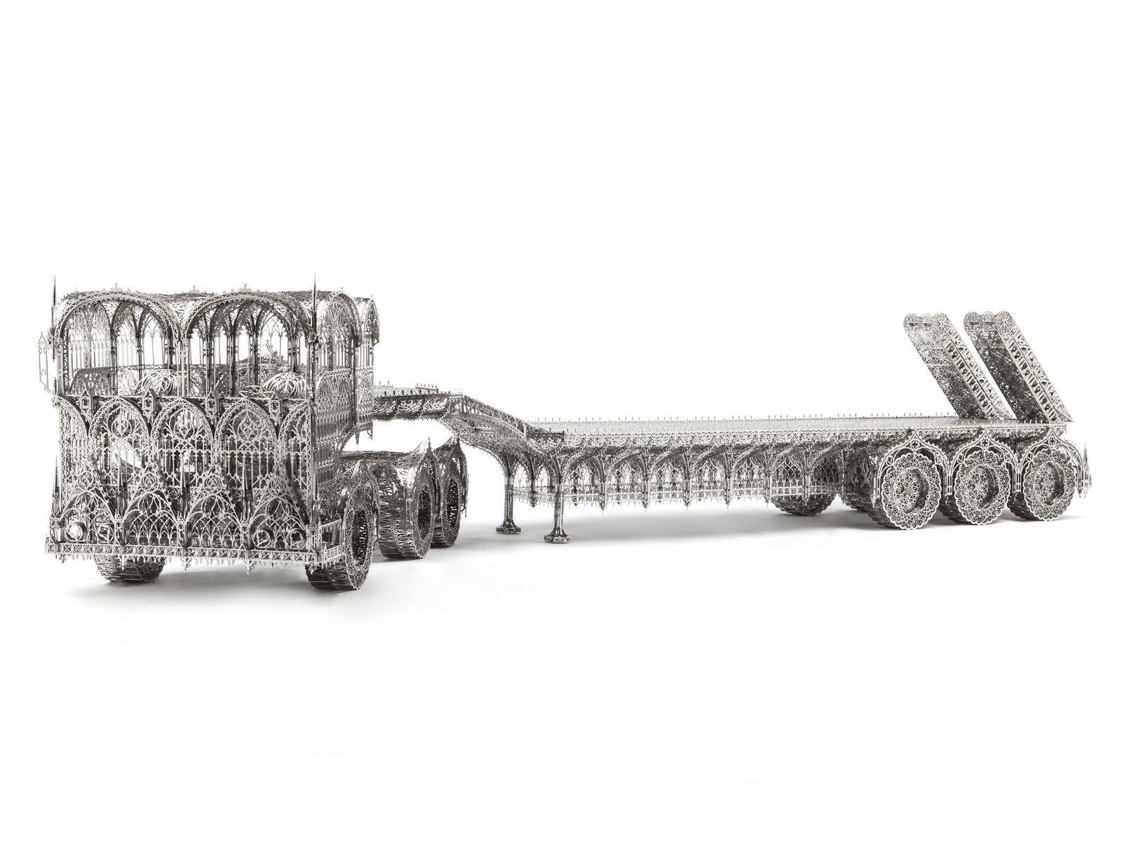Wim Delvoye, Flatbed Trailer, 2014
