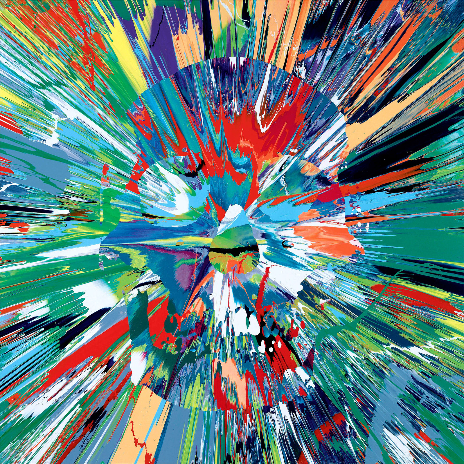 Damien Hirst, Beautiful Muruga Paranoia Intense Painting With Extra Inner Beauty, 2008