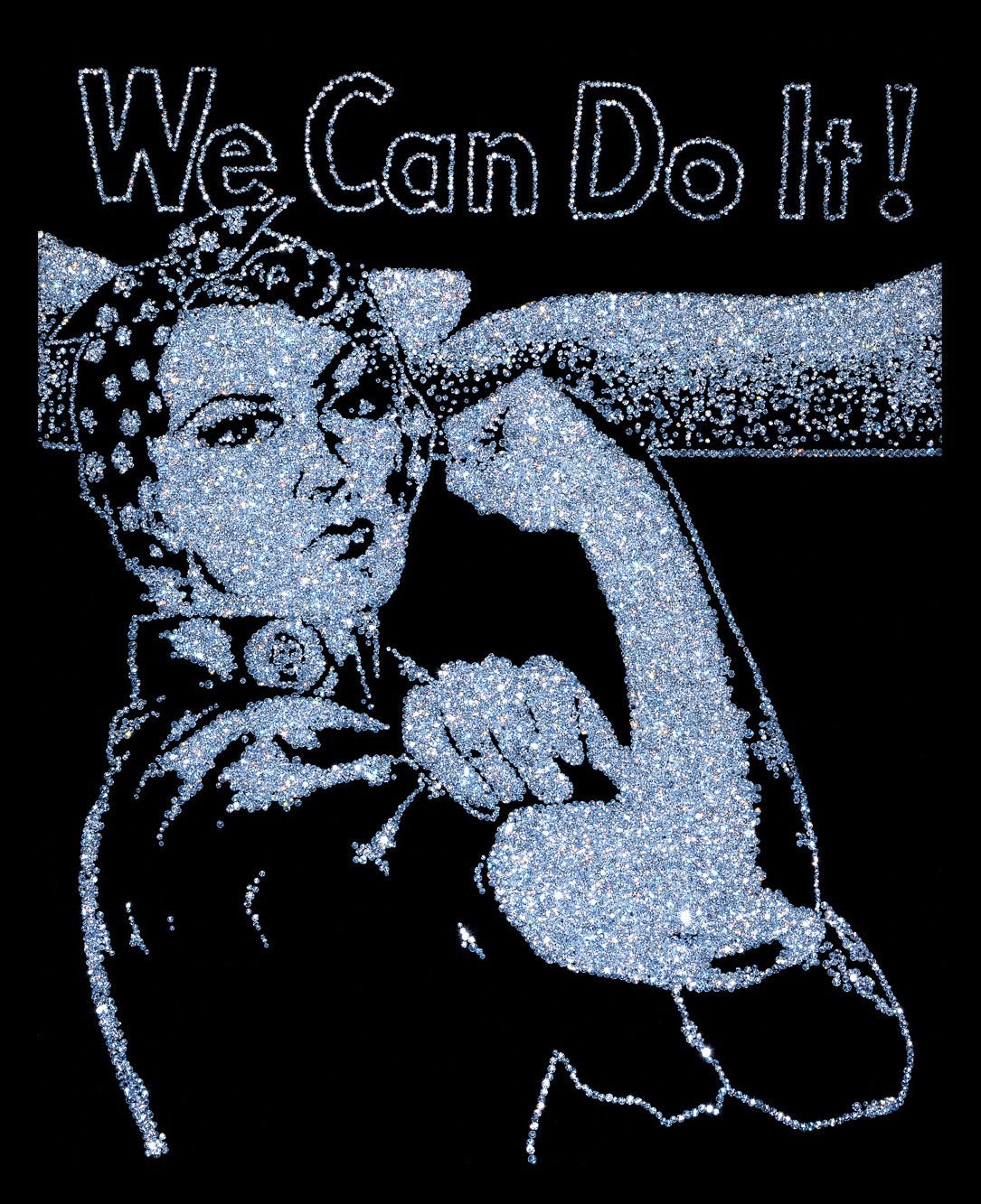 Vik Muniz, Rosie Riveter, 2004