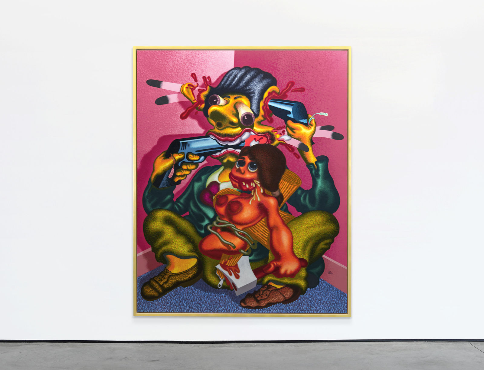 Peter Saul, Girl Trouble II, 1987