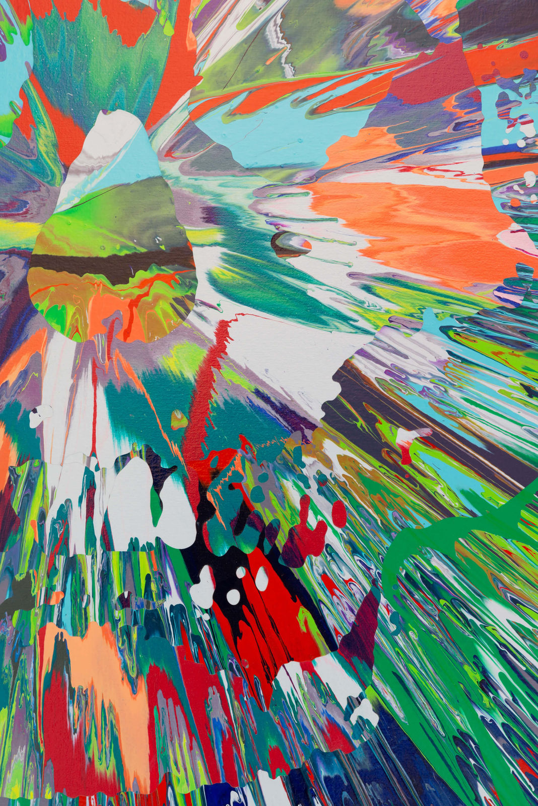 Damien Hirst, Beautiful Muruga Paranoia Intense Painting With Extra Inner Beauty, 2008