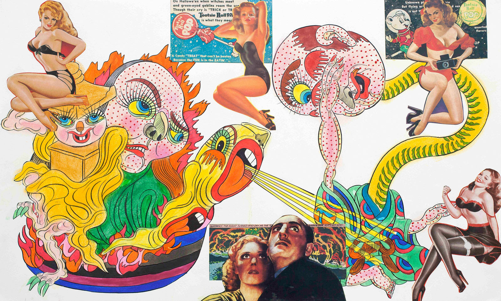 Keiichi Tanaami, The Catalogue of Eccentricity Series – Part 22, 2017