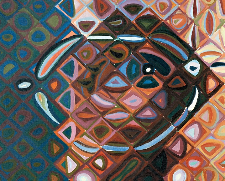 Chuck Close, Shirley, 2007