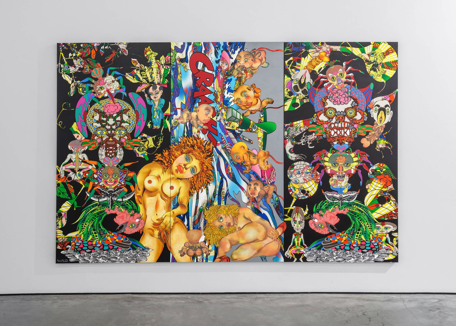 Keiichi Tanaami, Land of Mirrors, 2017