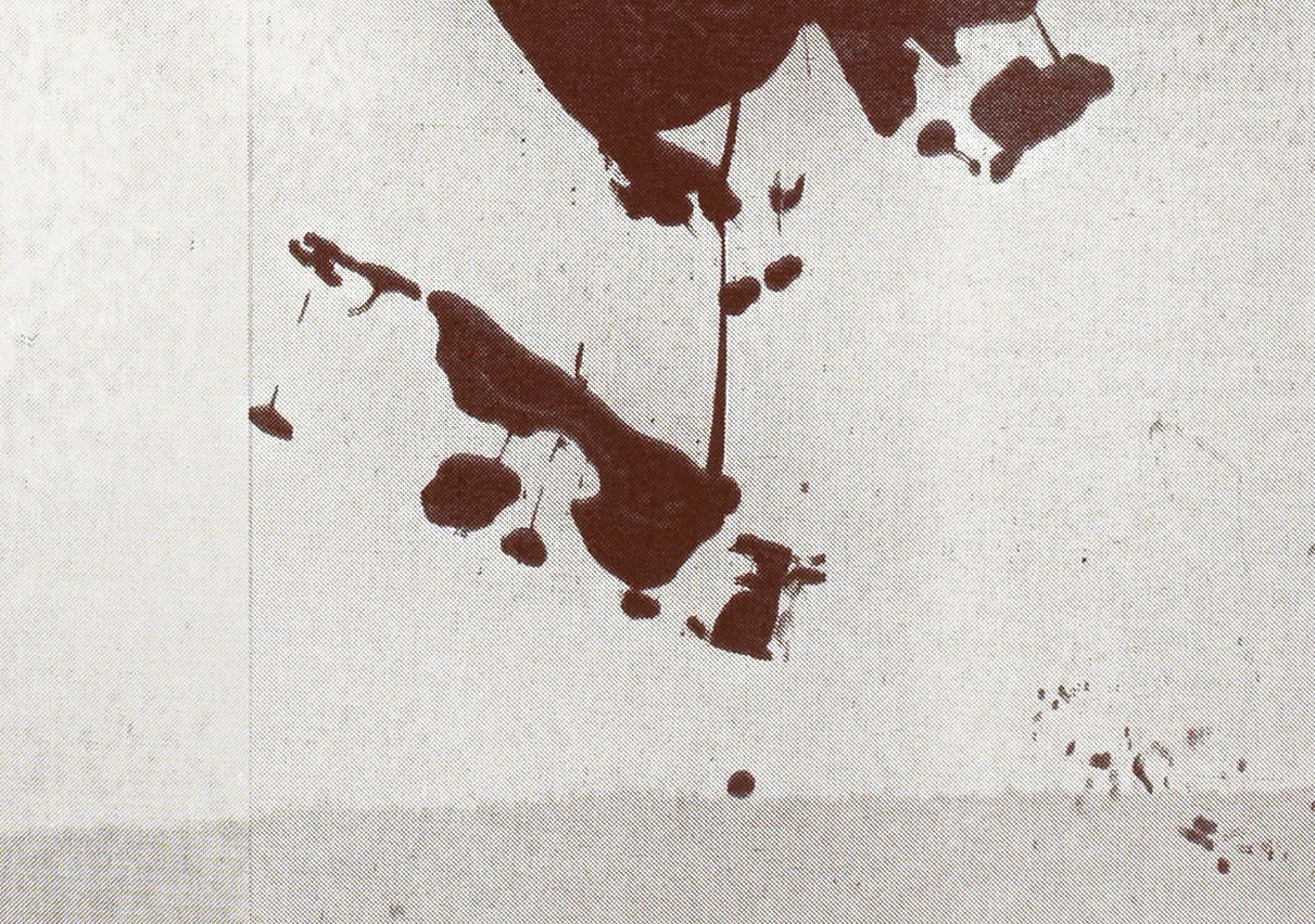 Christopher Wool, You Said Tomorrow Yesterday I, 2005