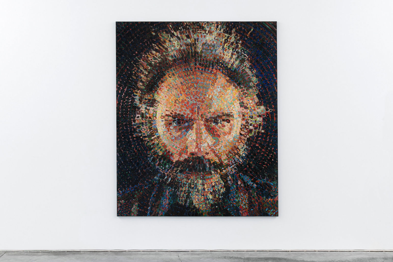 Chuck Close, Lucas / Mosaic, 2019