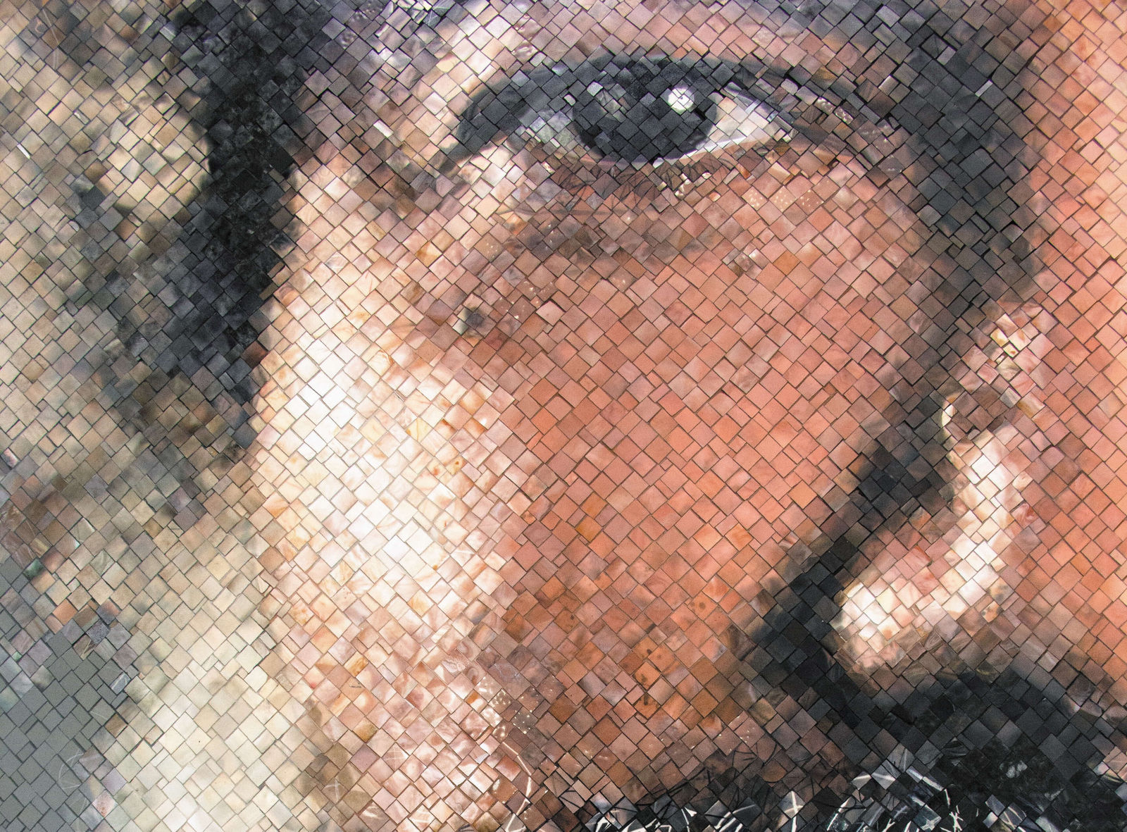 Chuck Close, Fred/Mosaic, 2017–2018