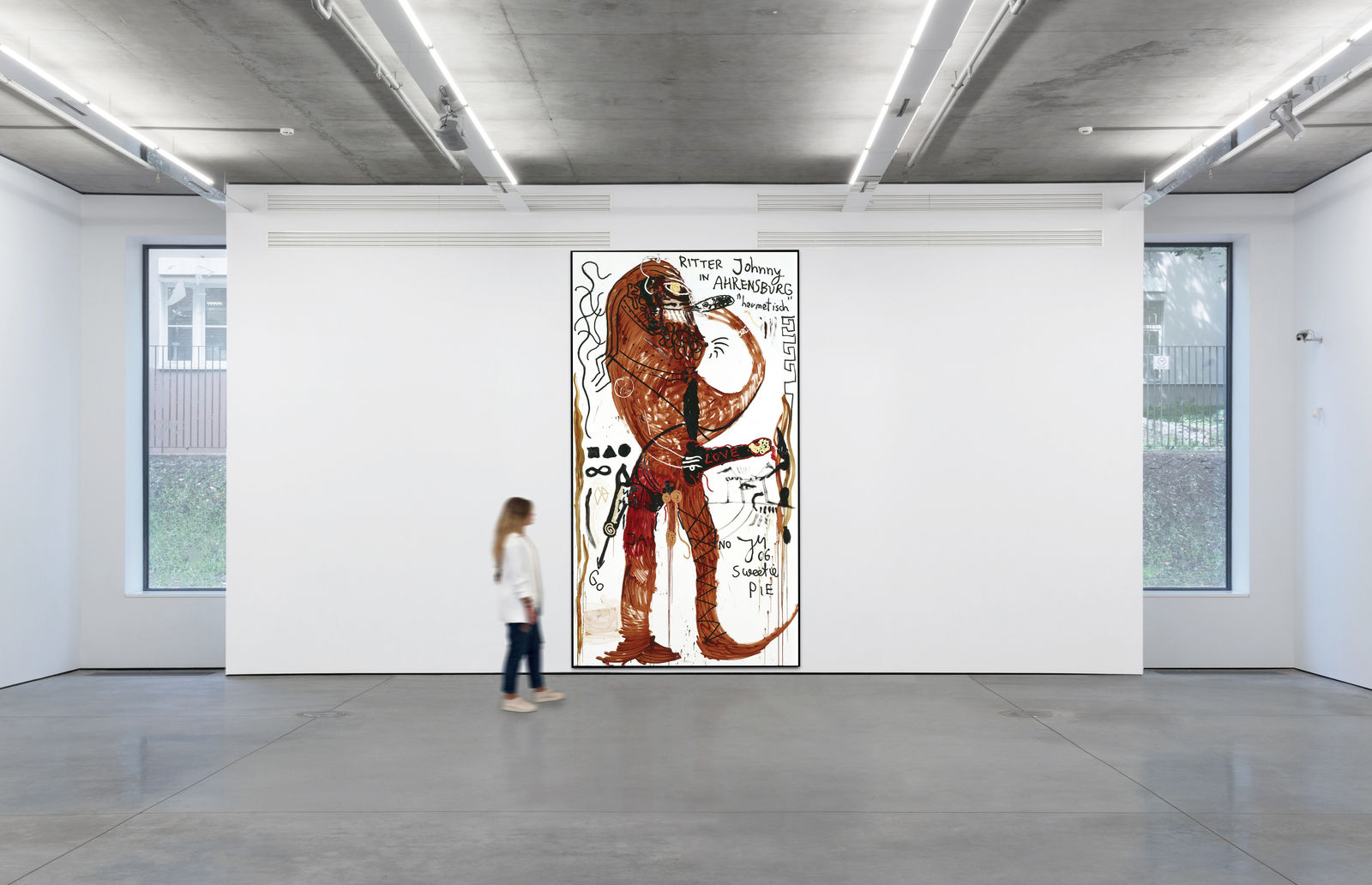 Jonathan Meese, Dr. HOP Phibes «Mann+Fräulein» im Süßen, 2006
