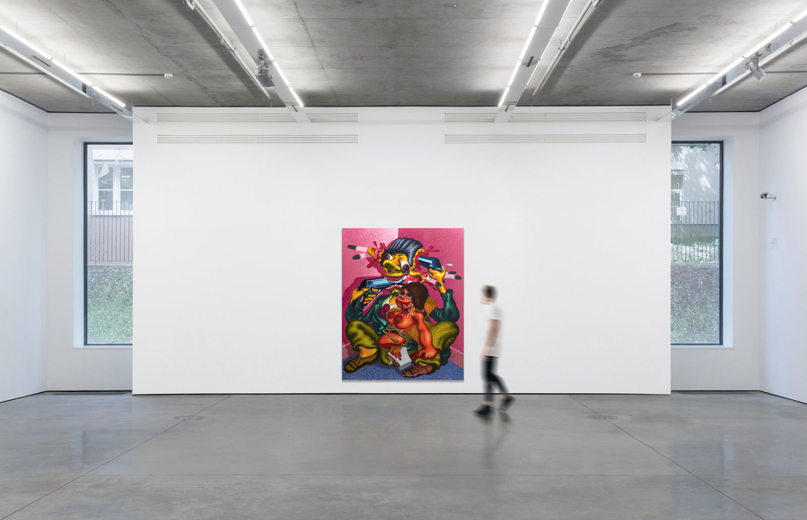 Peter Saul, Girl Trouble II, 1987