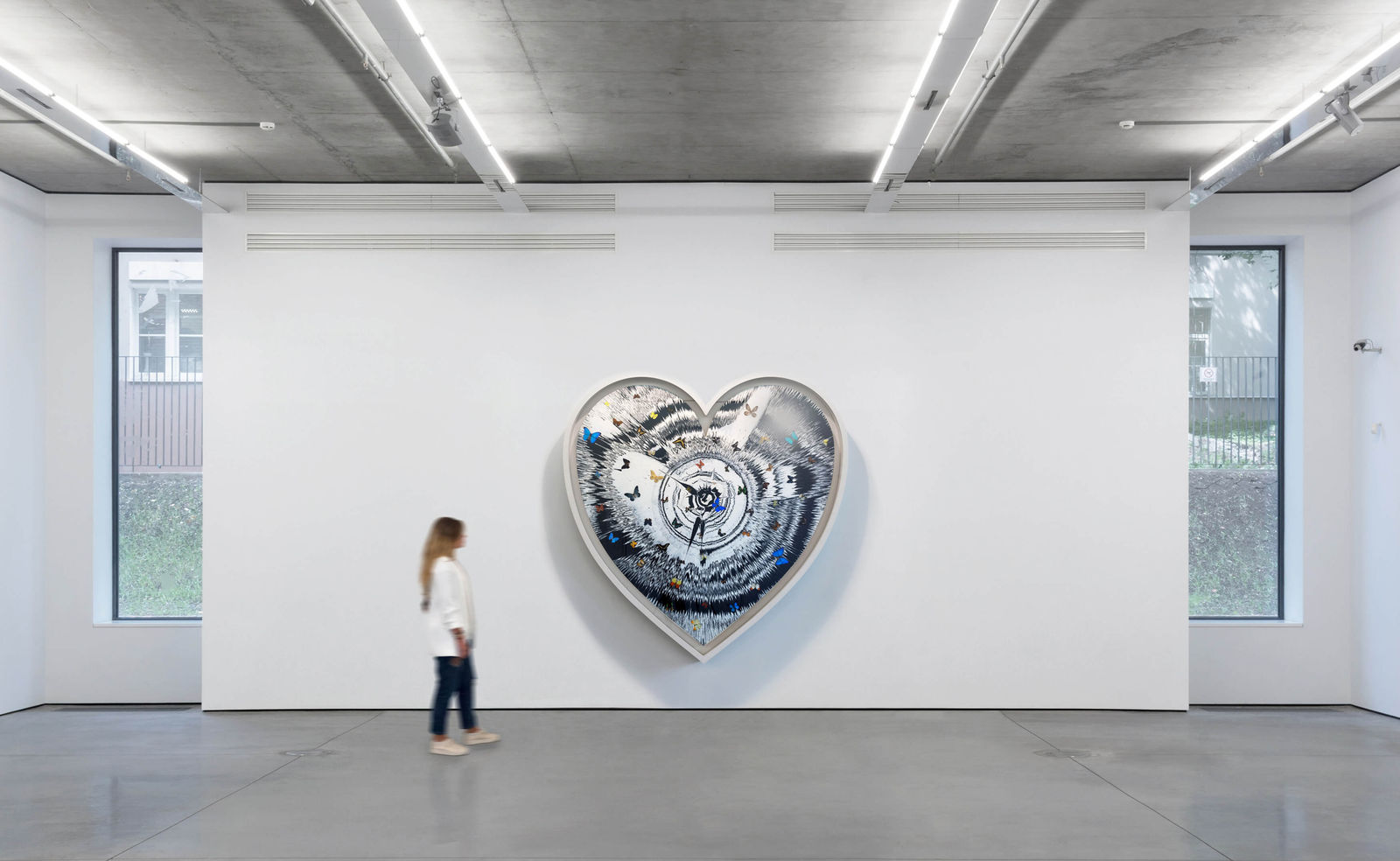 Damien Hirst, Beautiful love kids co twenty-five to ten painting with beautiful butterflies, 2008