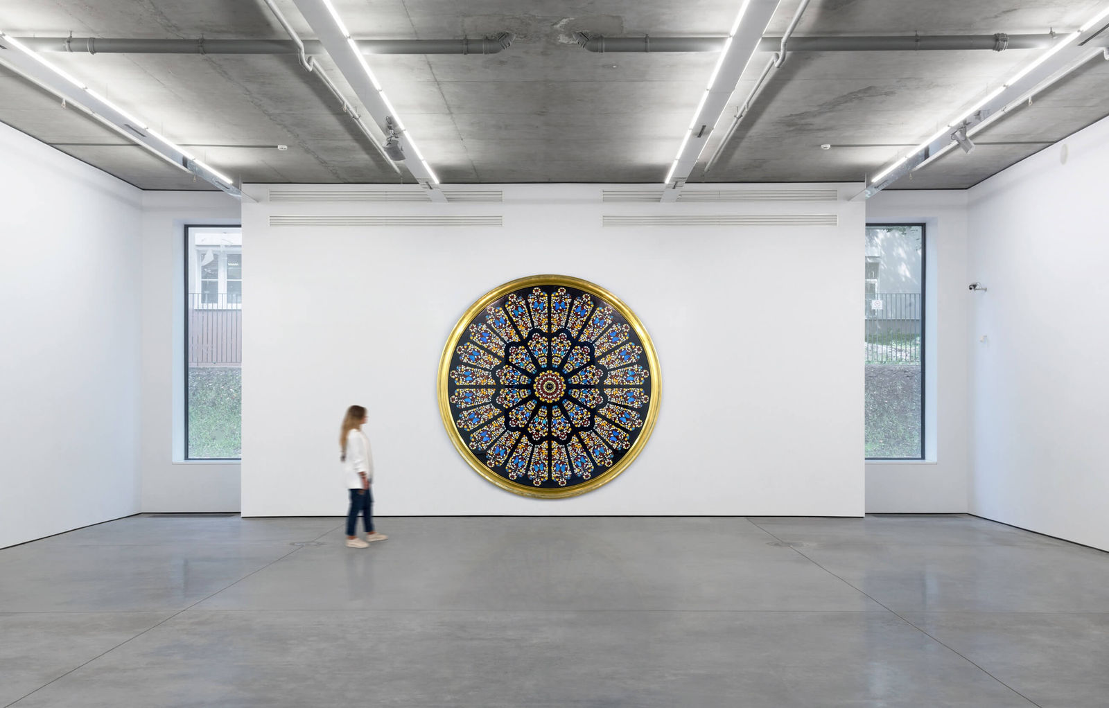Damien Hirst, The Rose Window, Durham Cathedral, 2008