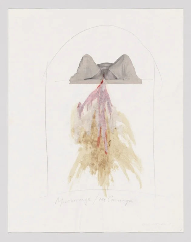 Joanne Leonard Untitled Miscarriage/Ms. Carnage, 1973 (1973) (courtesy Whitney Museum of American Art, New York; gift of Jeremy Stone)