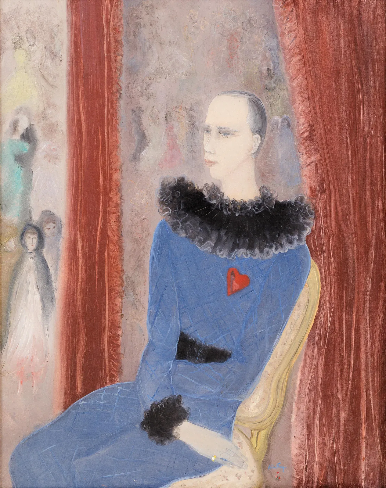 Alice Frey, Morose harlequin (Arlequin morose), 1936 ca.