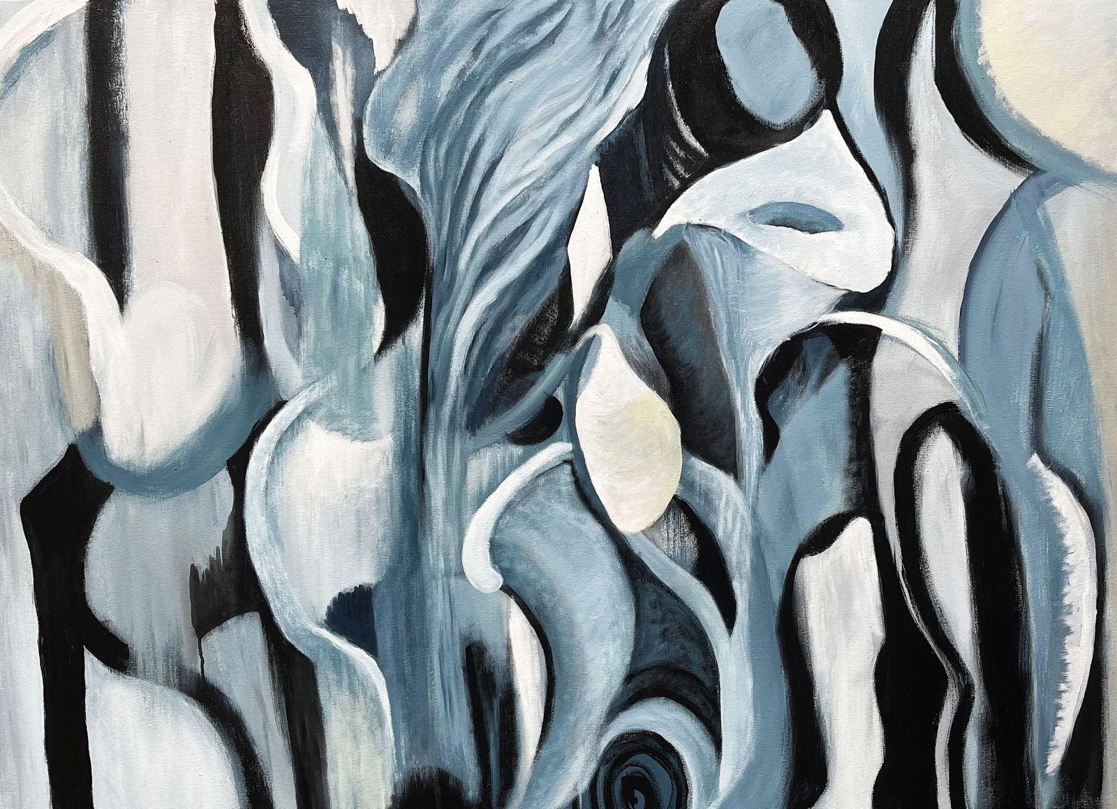 Carol Bodlander, Shadows on the Wall, 2023