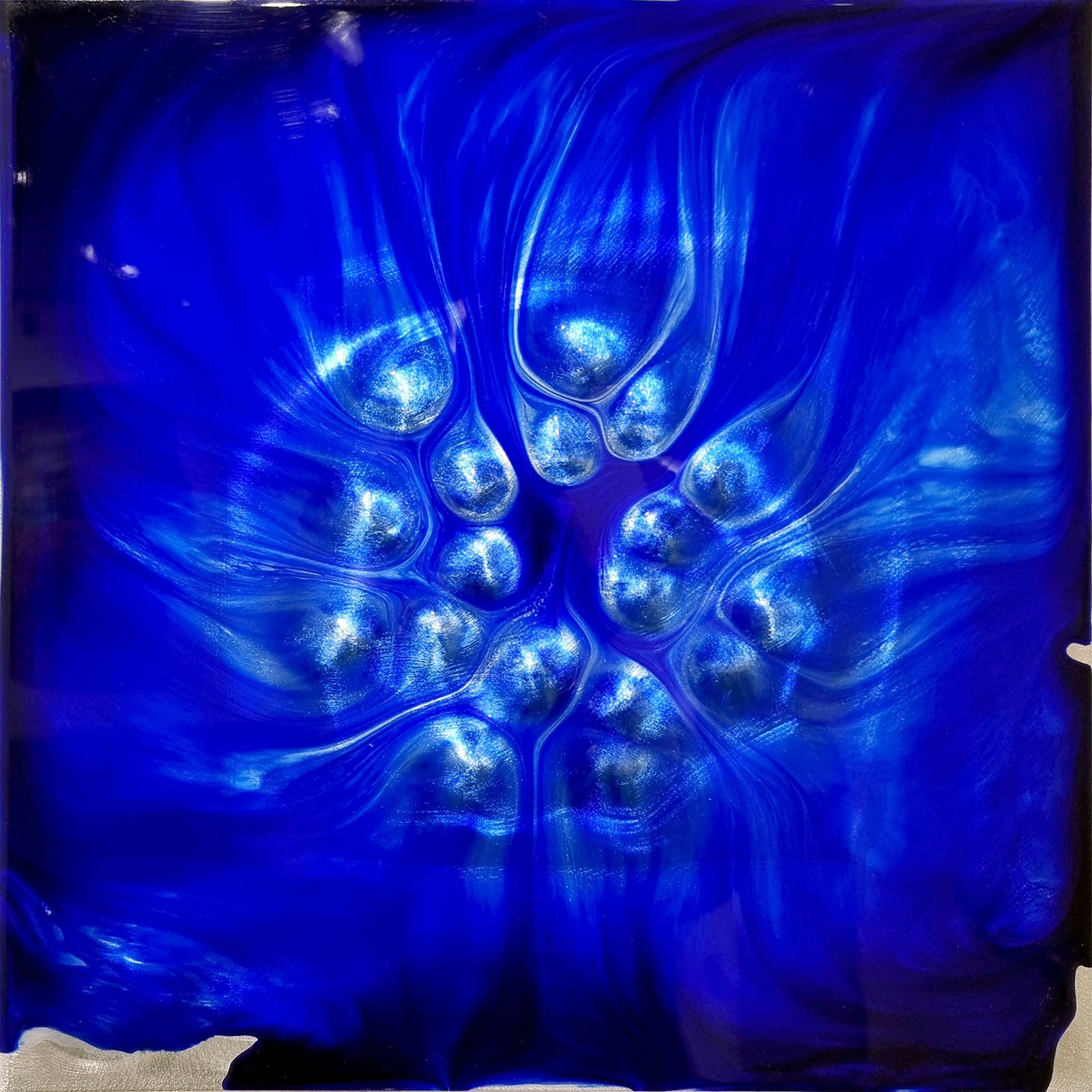 Sori Choi, Visible Sound (Blue Sprout), 2021