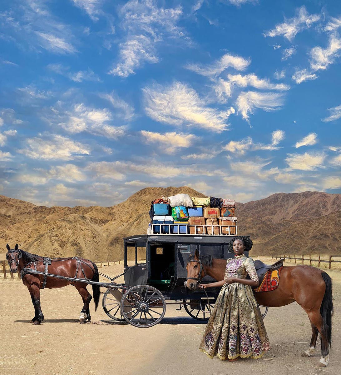 Tamary Kudita, Your Carriage Awaits, 2022