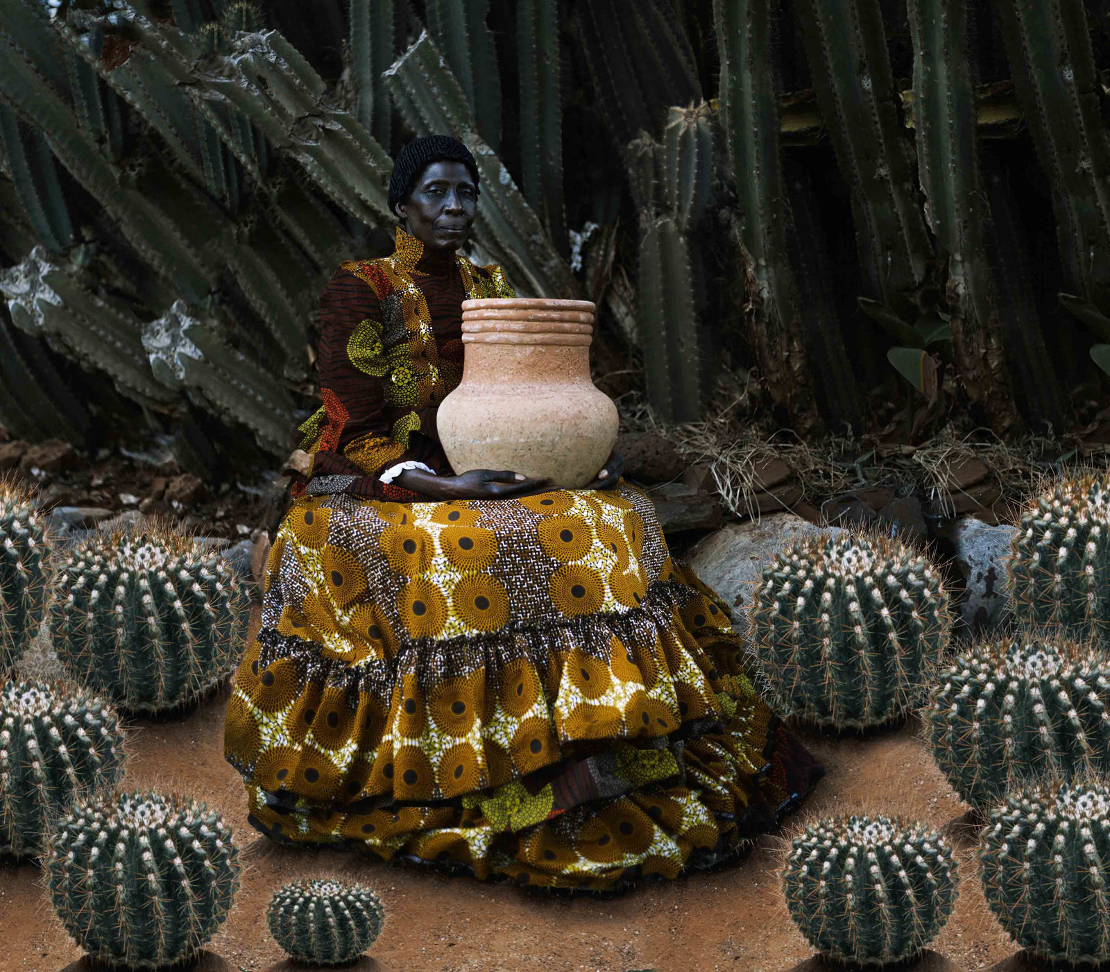 Tamary Kudita, African Pot II, 2021