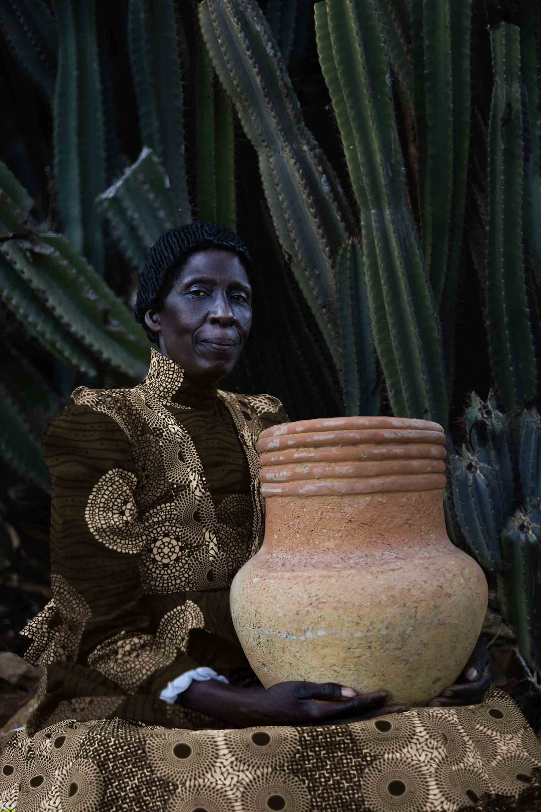 Tamary Kudita, African Pot III, 2021
