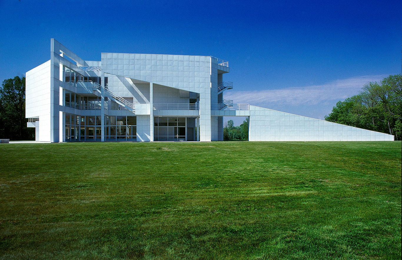 ARCHITECTURE USA 1980, Atheneum, Richard Meier, New Harmony, 1980