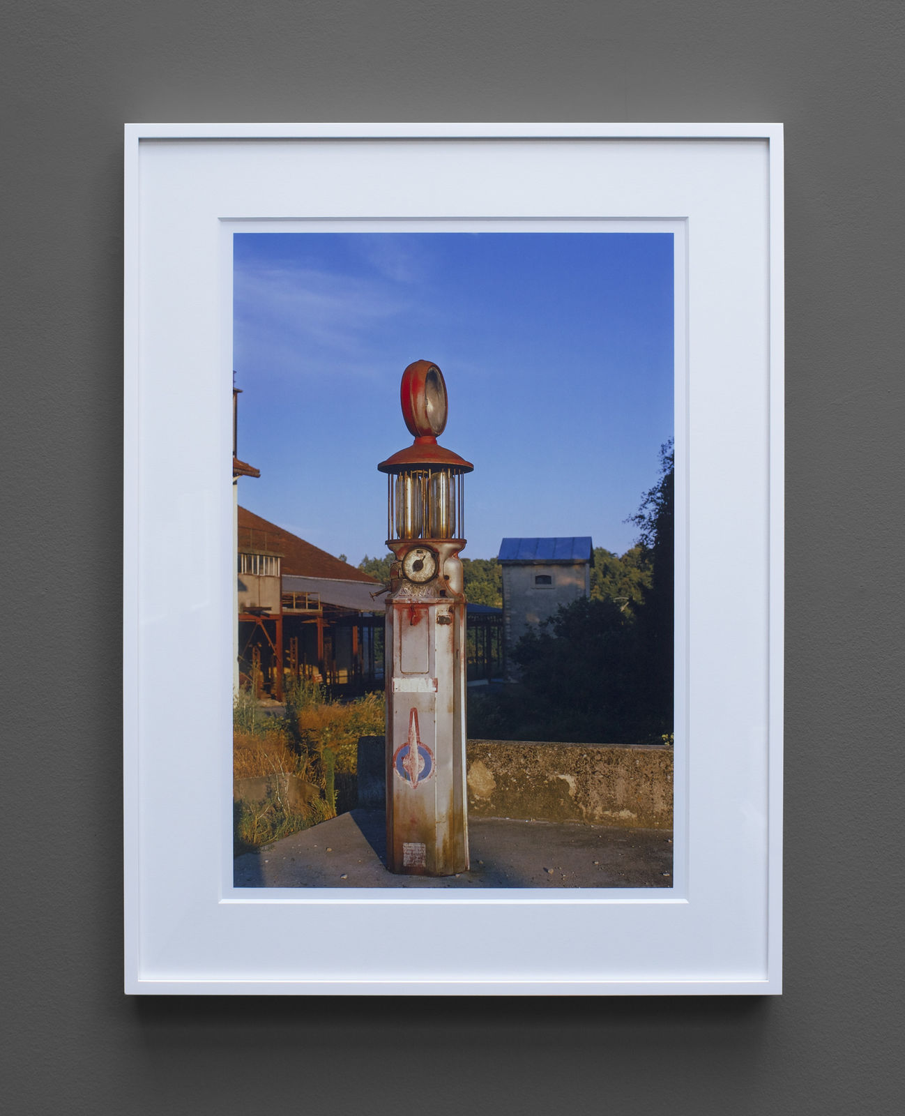 Philippe Garner, Petrol Pump, North of Aix-En-Provence, 1974