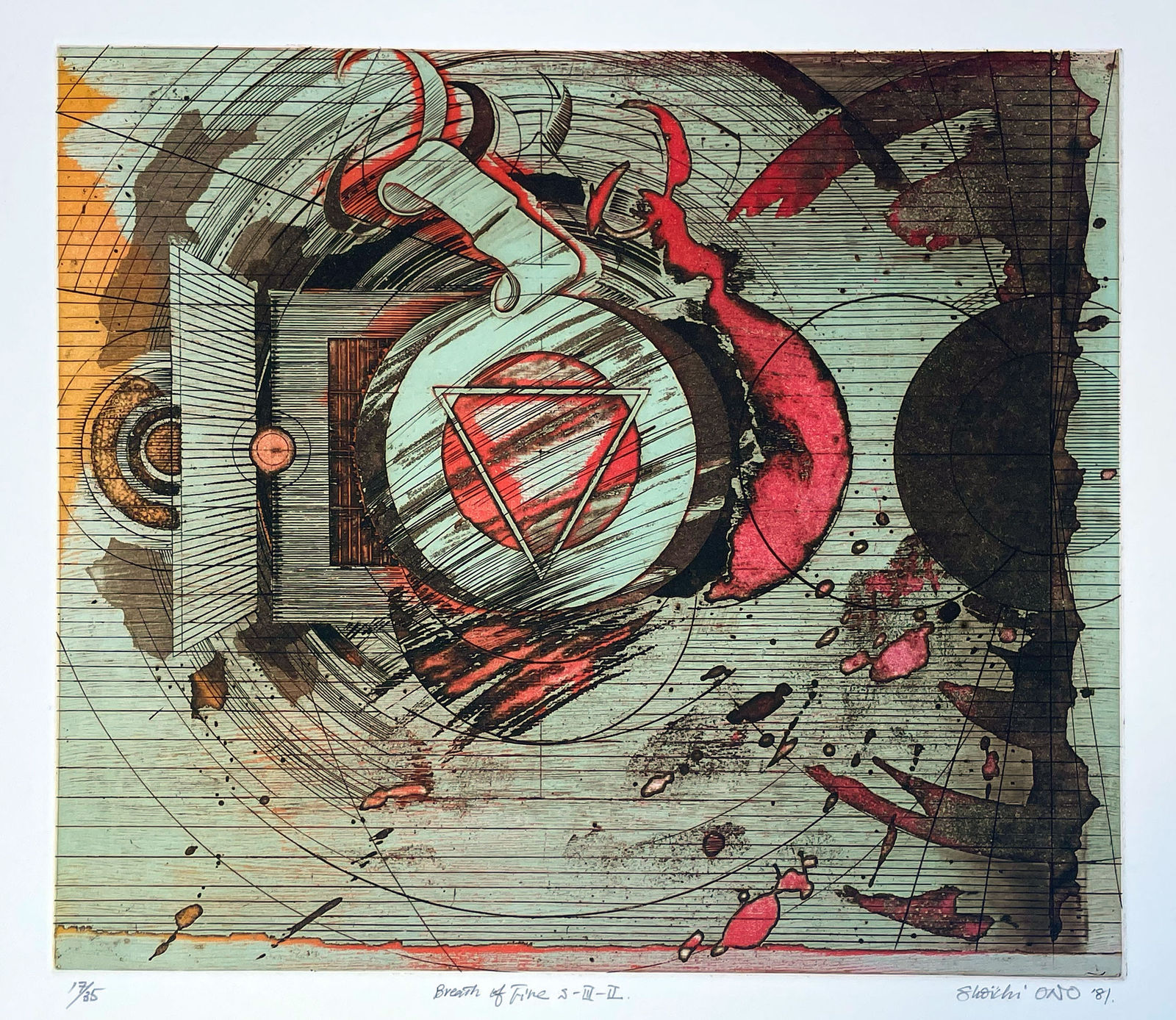 Shoïchi ONO, Breath of fire 5-III-II, 1981