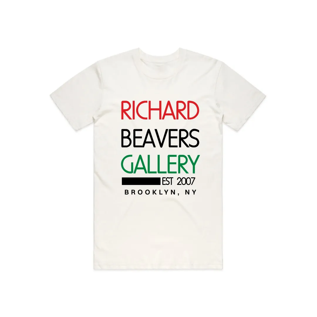 RICHARD BEAVERS GALLERY “What is Black Joy” ESTABLISHED TEE - White