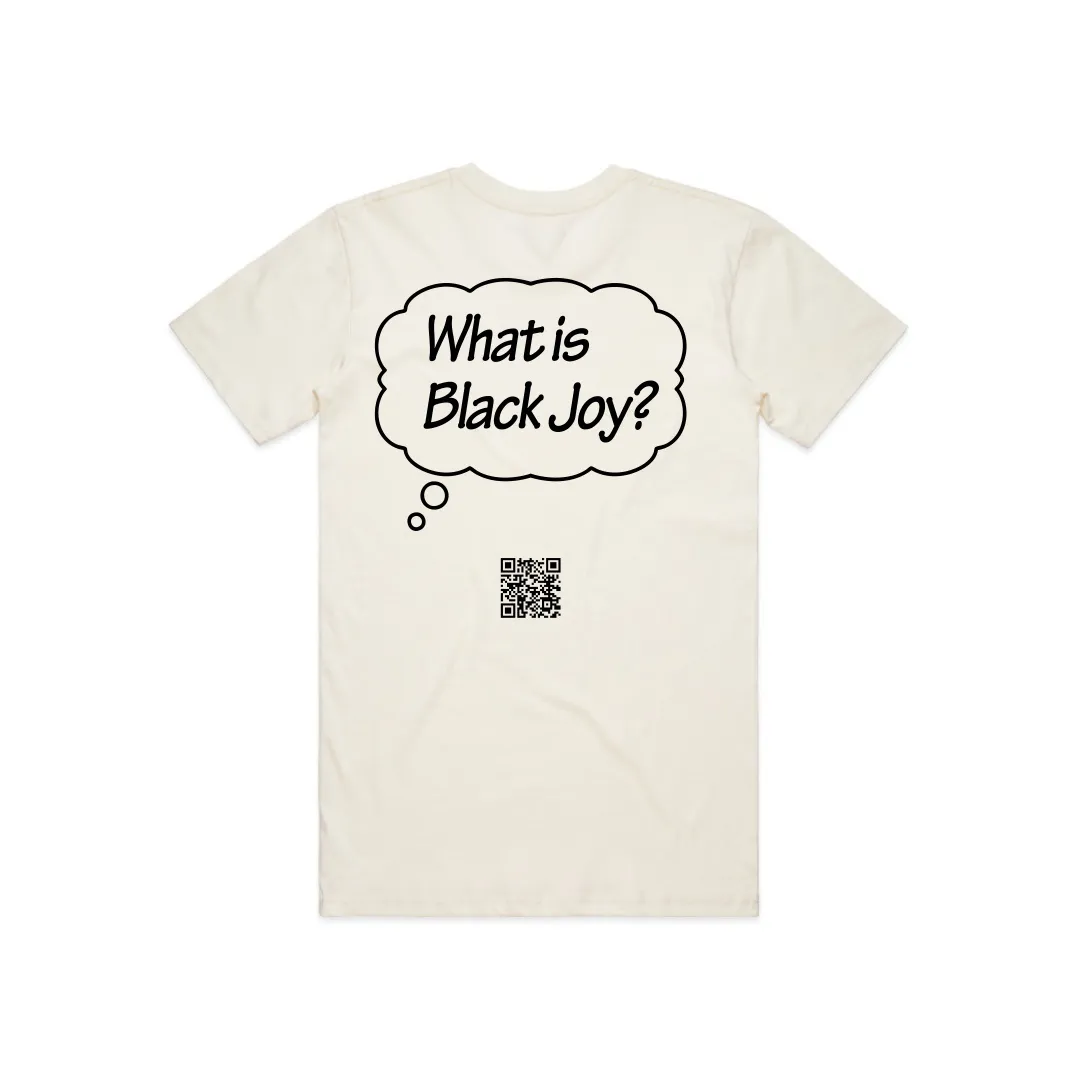 RICHARD BEAVERS GALLERY “What is Black Joy” ESTABLISHED TEE - White