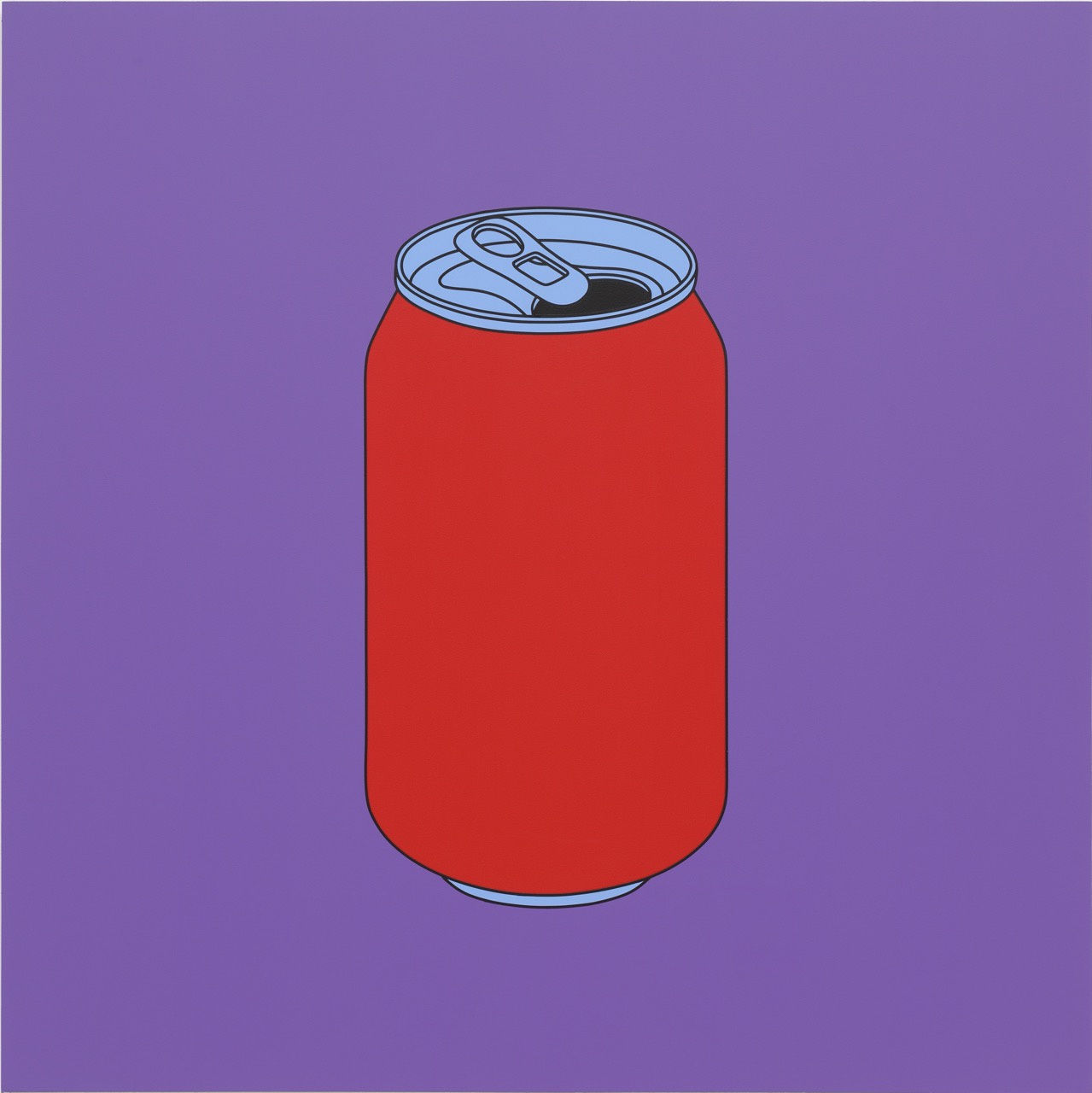 Michael Craig-Martin, Untitled (coke can) , 2014