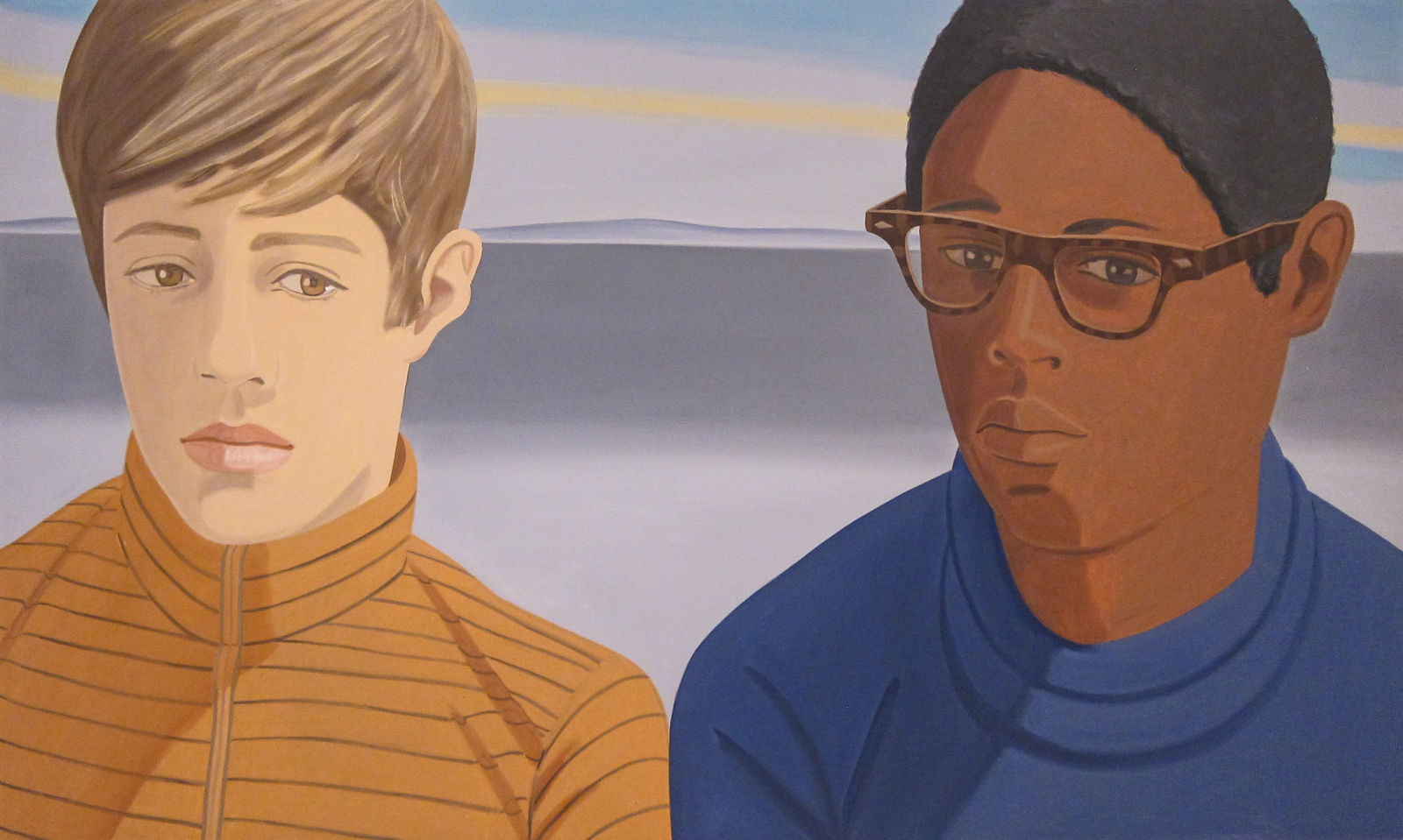 Alex Katz, Vincent and Tony, 1969 Art Institute of Chicago, by Sharon Mollerus is licensed under CC BY 2.0. Taken on August 30, 2014