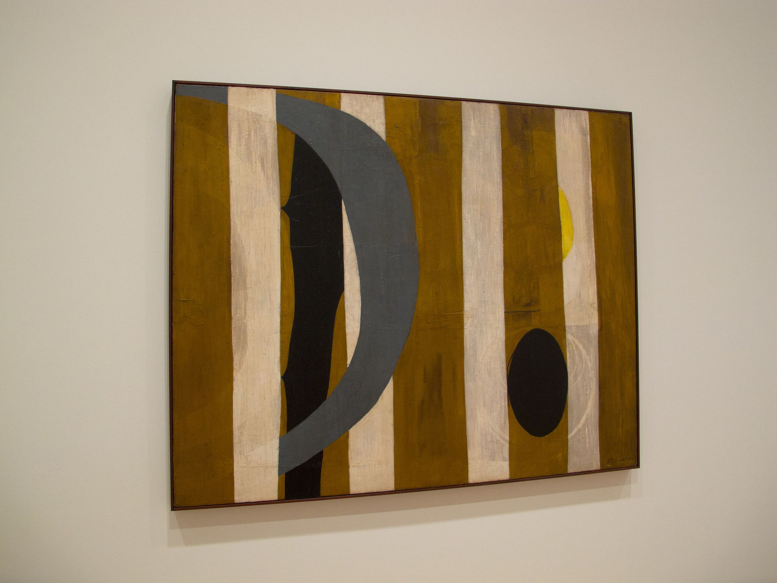 "Robert Motherwell American, 1915-1991 Wall Painting with Stripes, 1944" by Ed Bierman is licensed under CC BY 2.0.