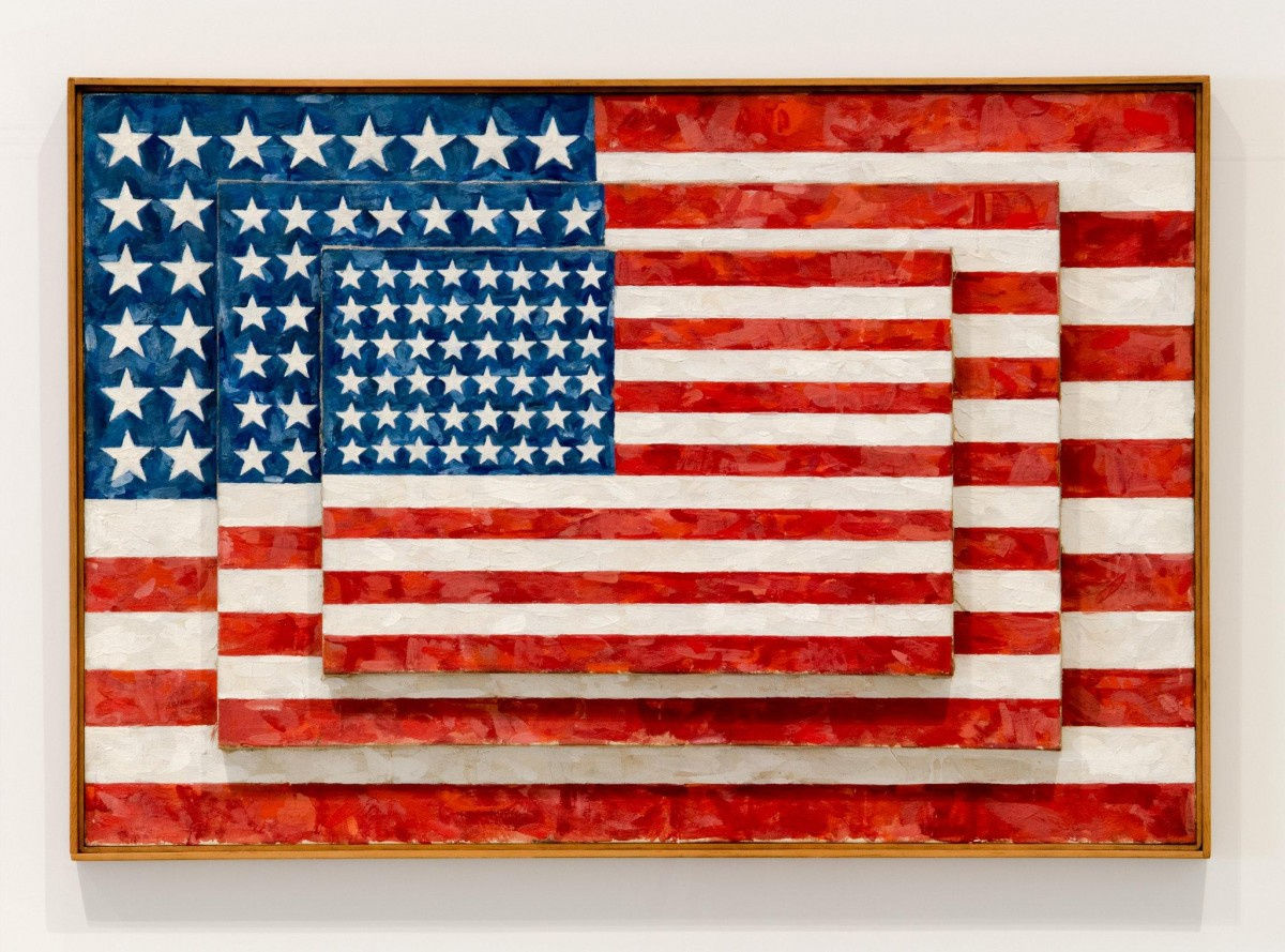 Jasper Johns Three Flags, 1958 Whitney Museum of American Art