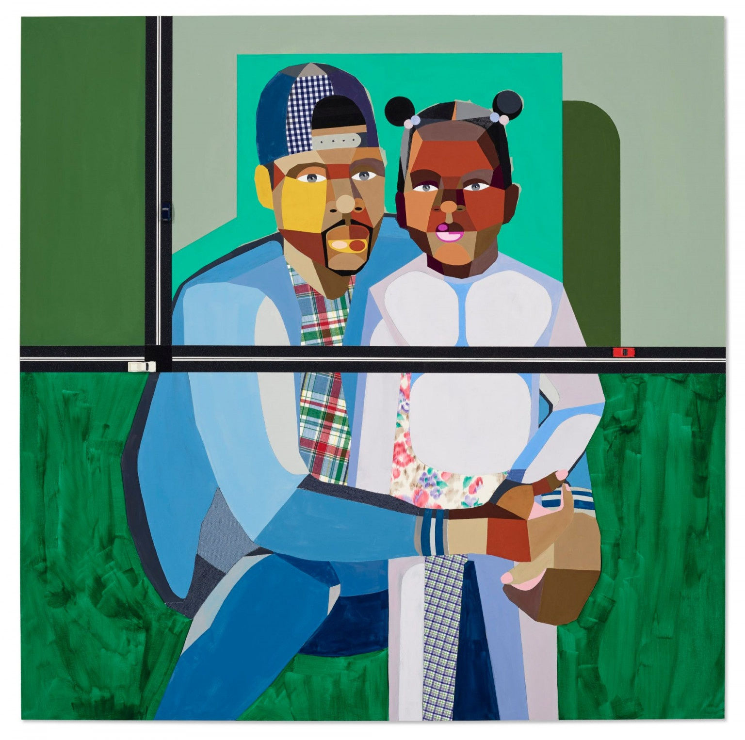 Derrick Adams Figure in the Urban Landscape 31, 2019