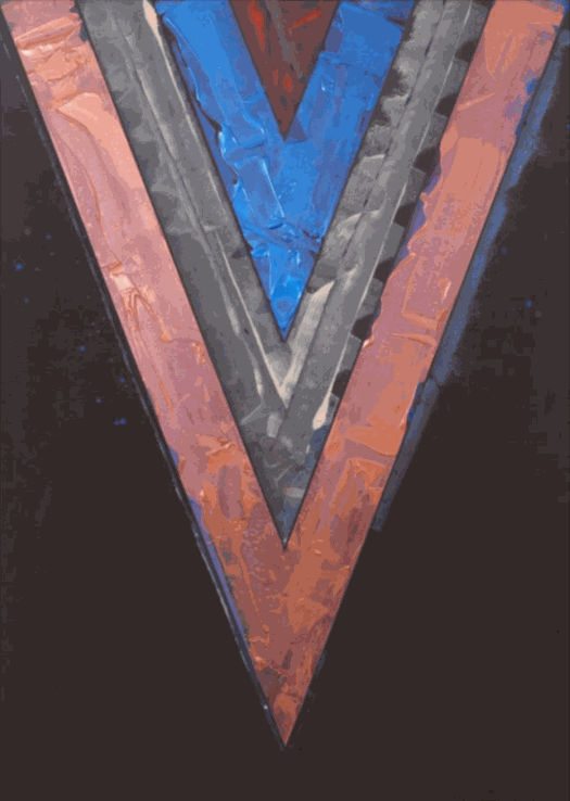 Kenneth Noland (1924-2010) Songs: Pennies from Heaven, 1984 Acrylic on canvas 88 x 62 inches Available at Surovek Gallery