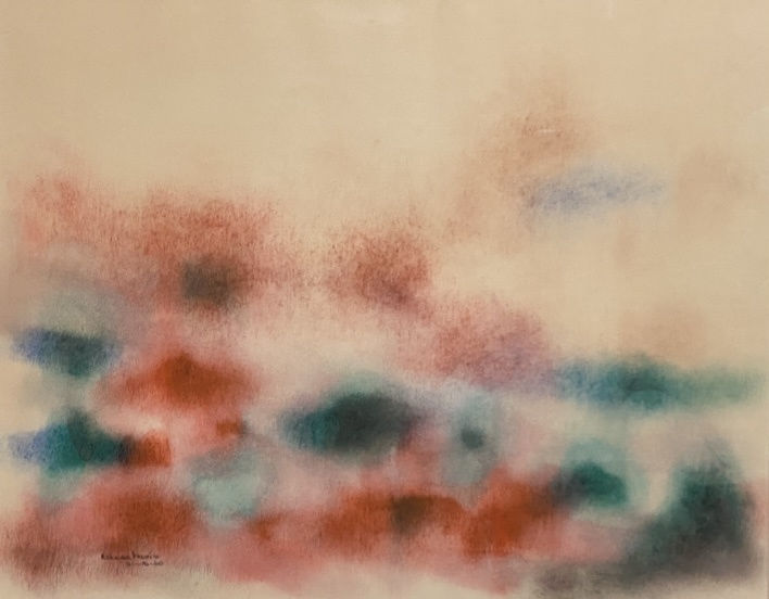 Norman Lewis (1909-1979) Untitled, 1960 Oil on paper 19 x 24 inches Available at Surovek Gallery