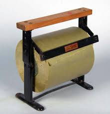 The Bulman Paper Cutter, invented by E.O. Bulman in 1905