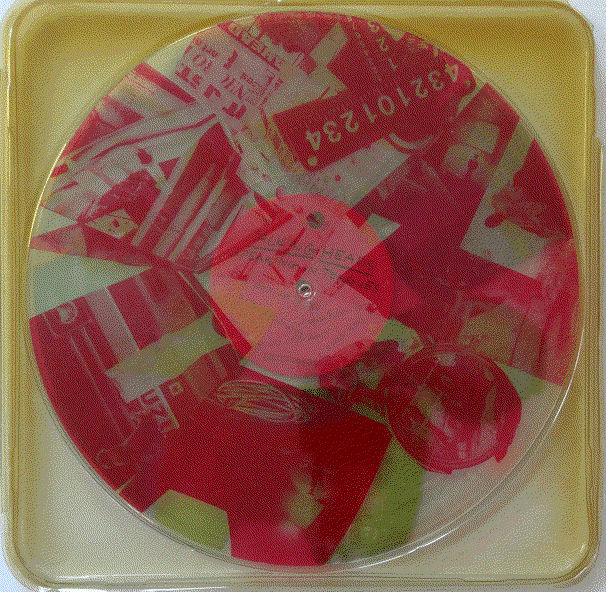 Robert Rauschenberg. Speaking in Tongues Album Design, 1983