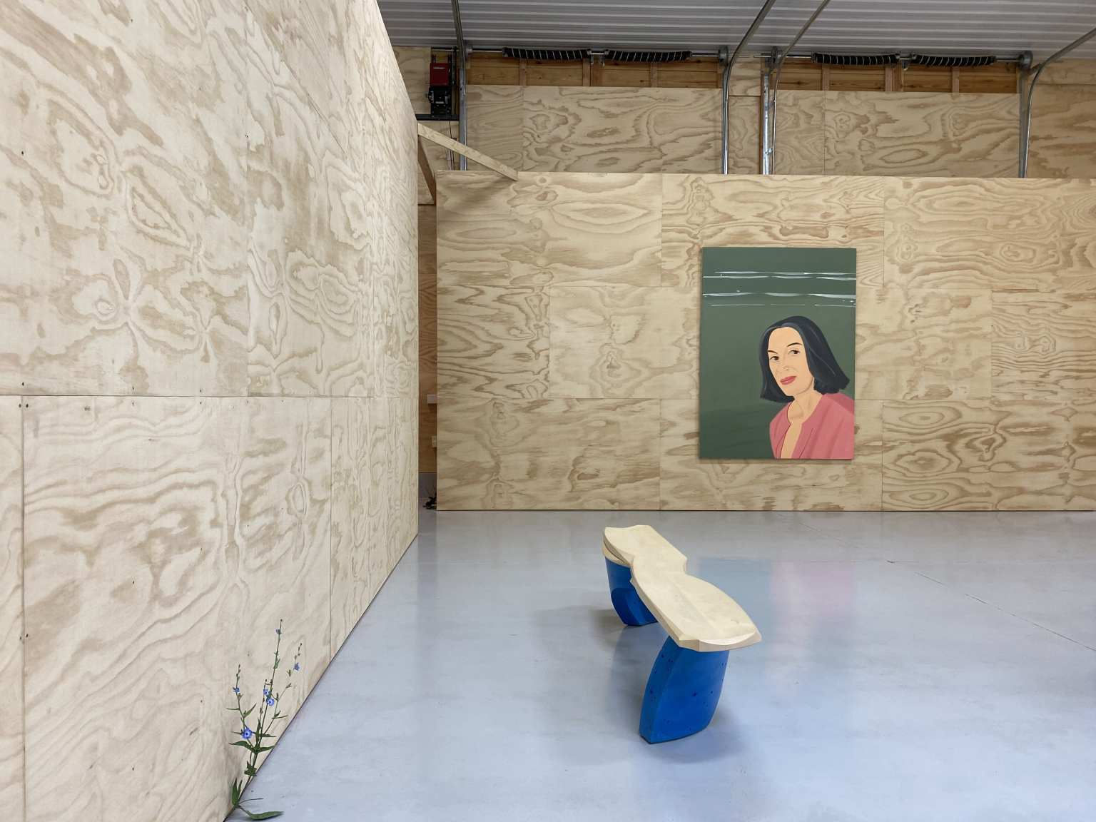 Installation view of Alone Gallery’s exhibition Alex Katz: Three Portraits. Photo: Adam Robb