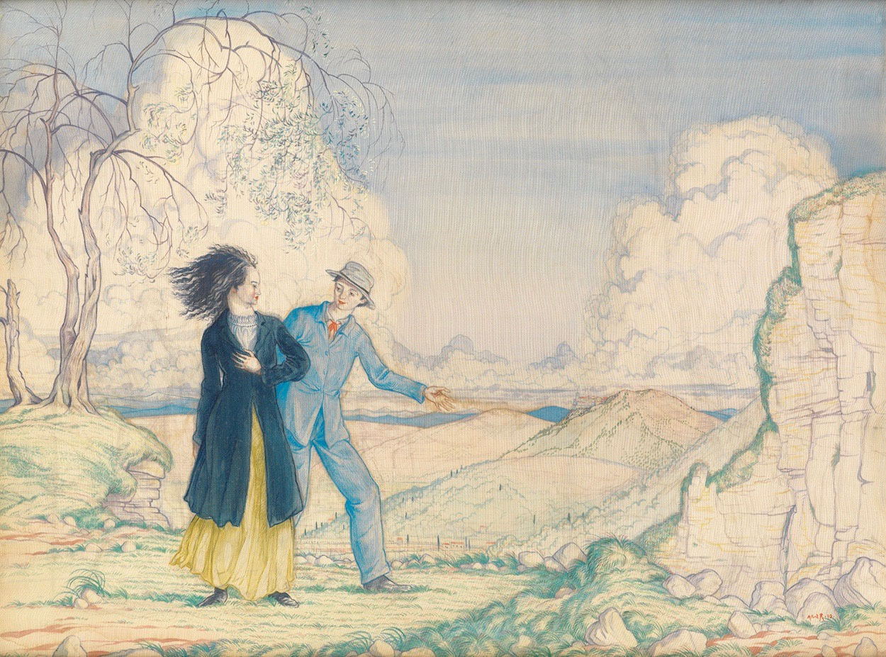 Albert Daniel Rutherston (1881-1953), Romance