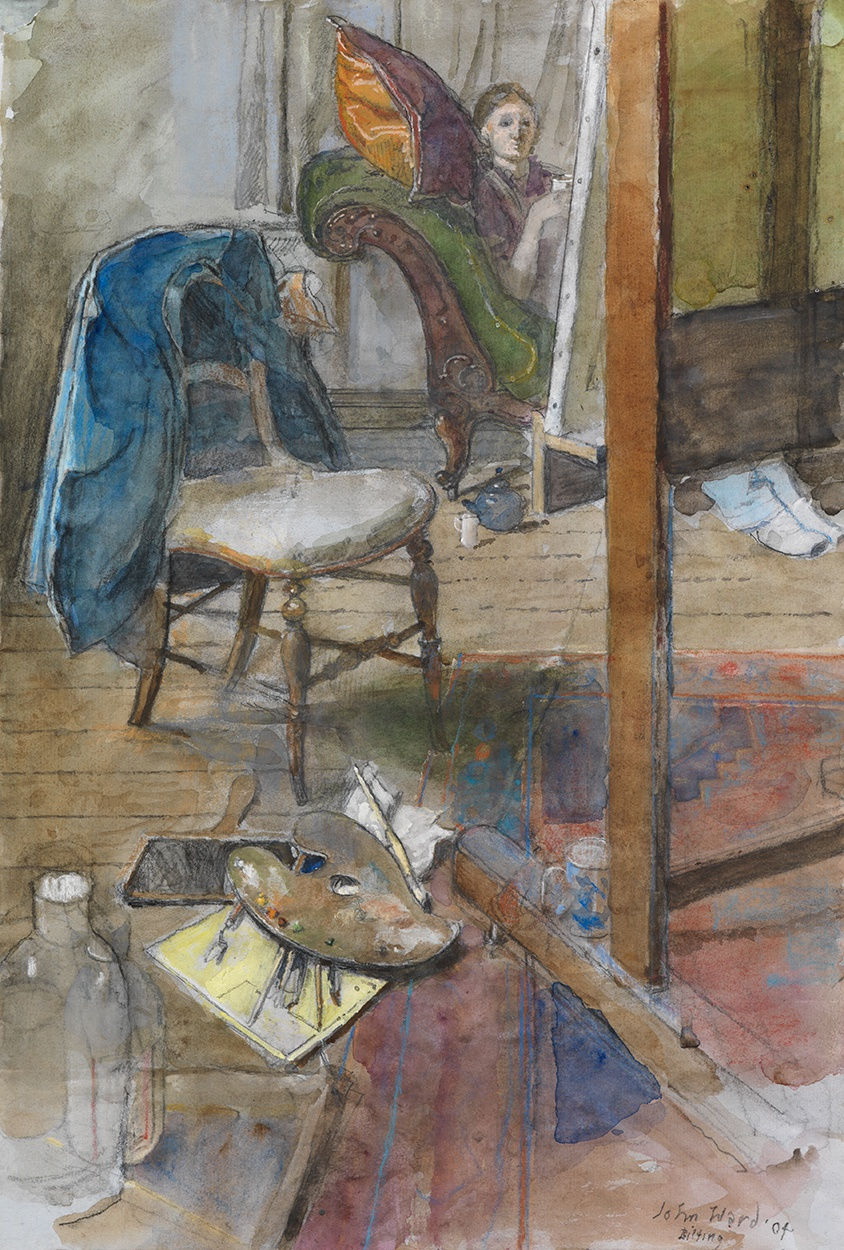 John Ward (1917-2007), The Studio, Bilting