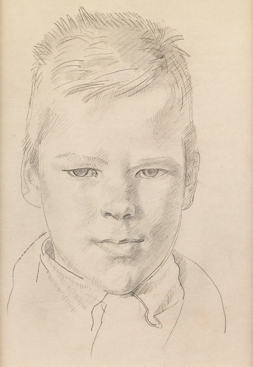 Henry Taylor Lamb (1883-1960), Edwin John, c. 1912