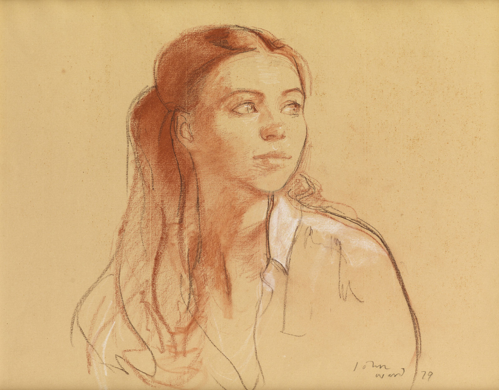 John Ward (1917-2007), A Young Woman