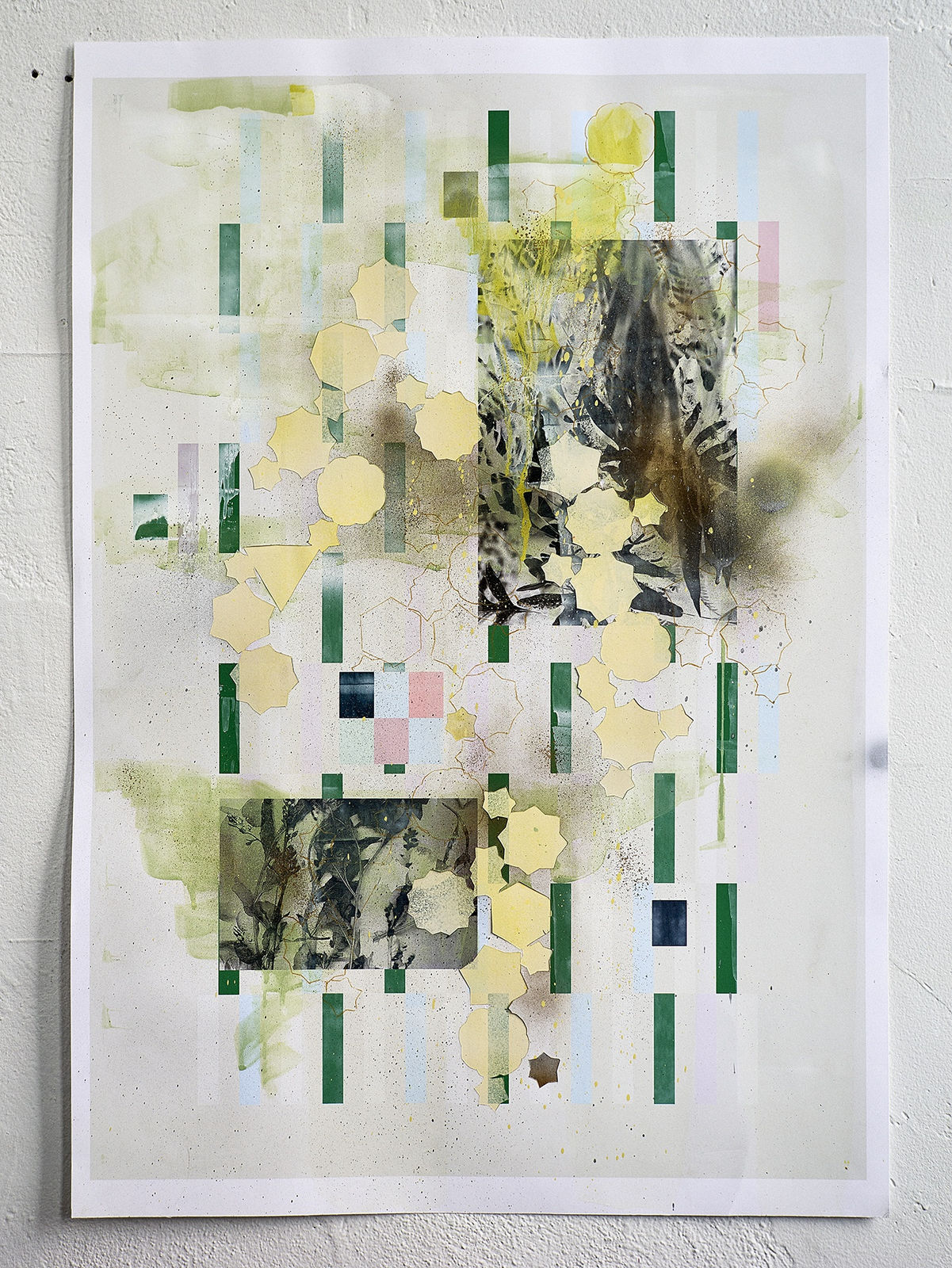 Adler Guerrier, Untitled (Field Guide; “what’s not found at once, but lies within something of another nature”), i, 2023