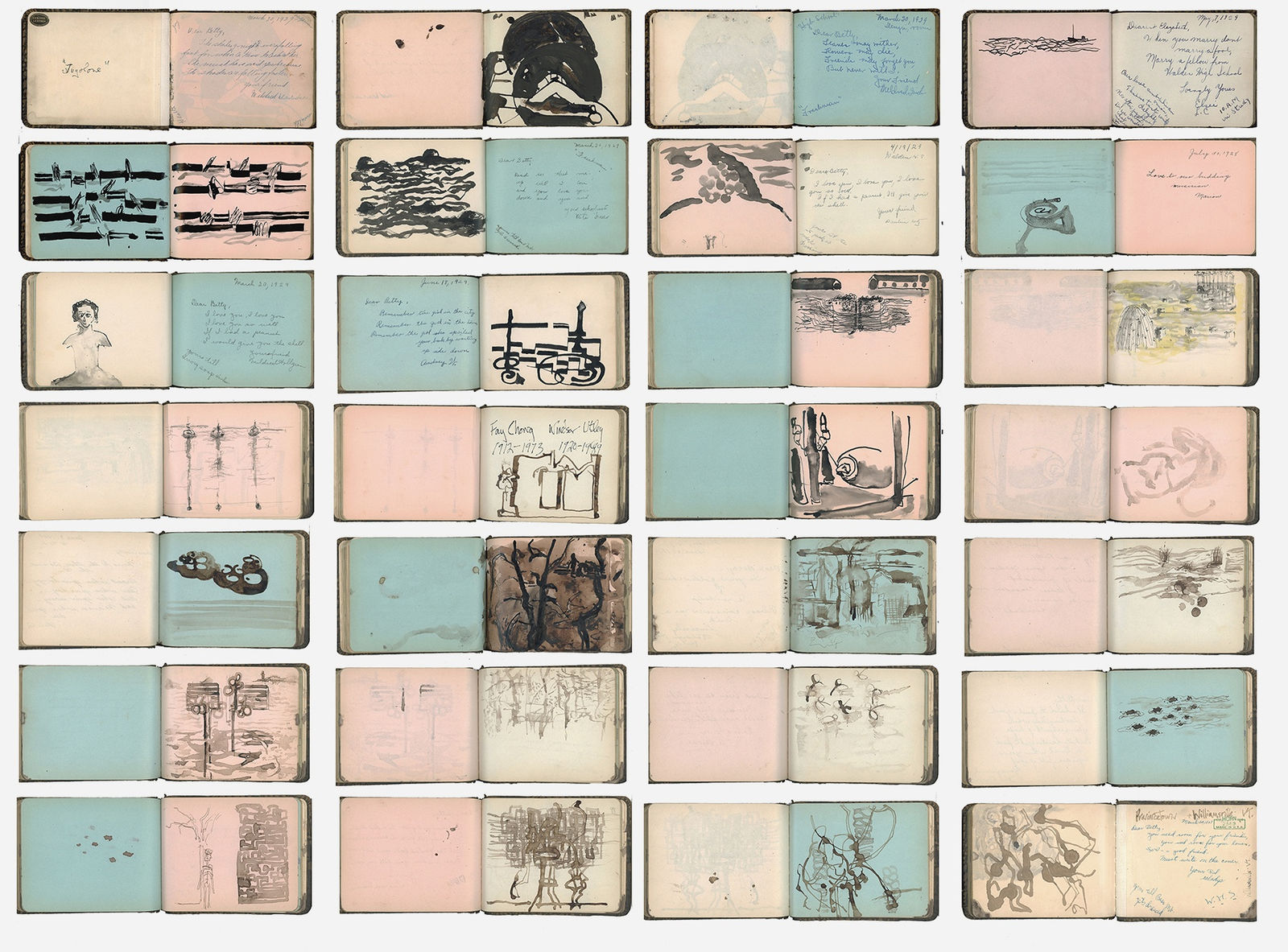 PAUL BOWEN, JOURNAL/SKETCHBOOK TWO