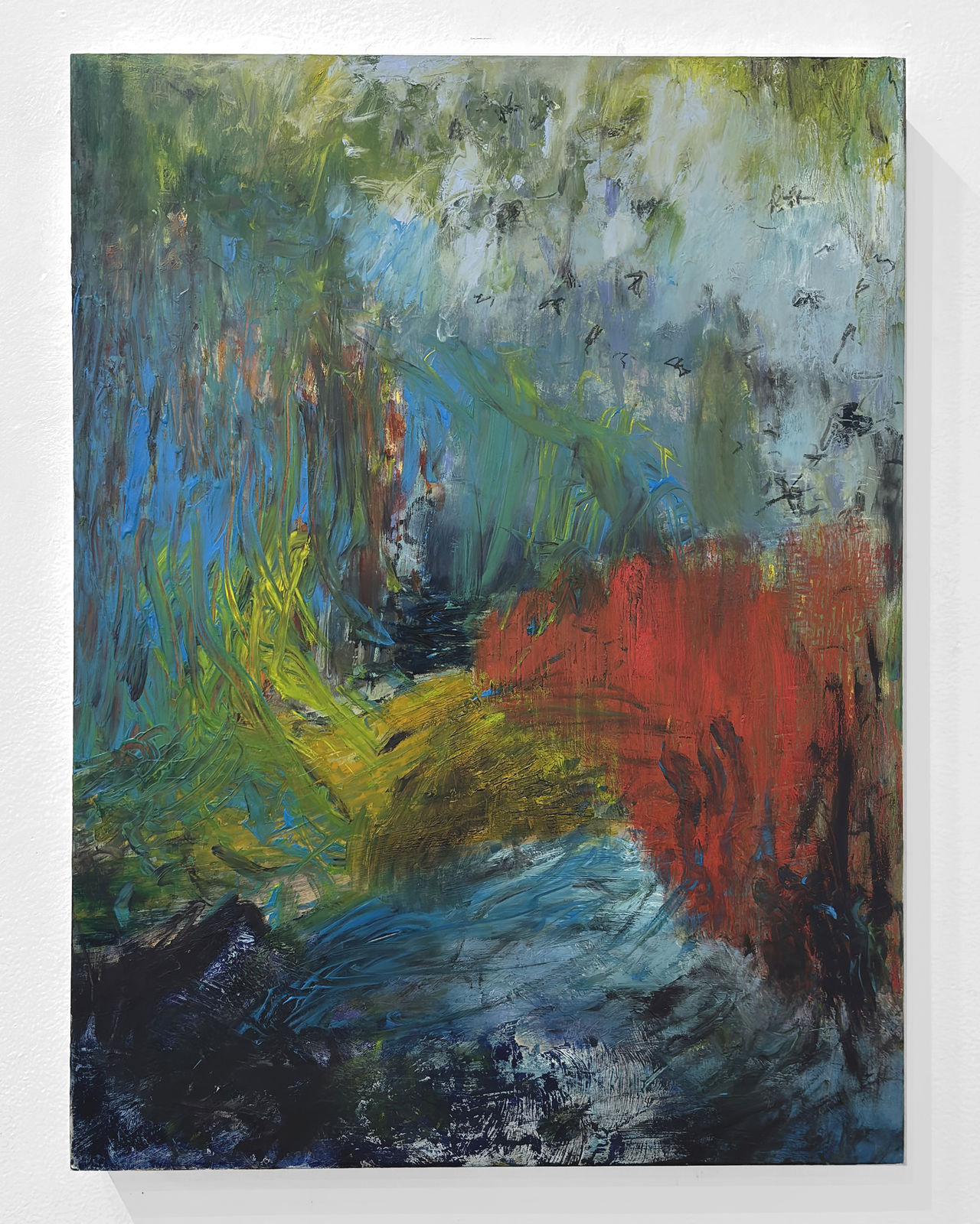 joanne holtje, blackbirds, 2017