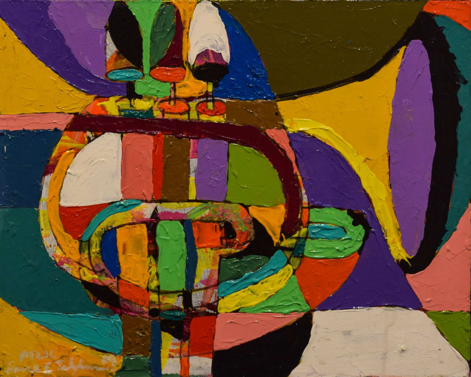 Dane Tilghman, Abstract Instruments (Trumpet), 2025