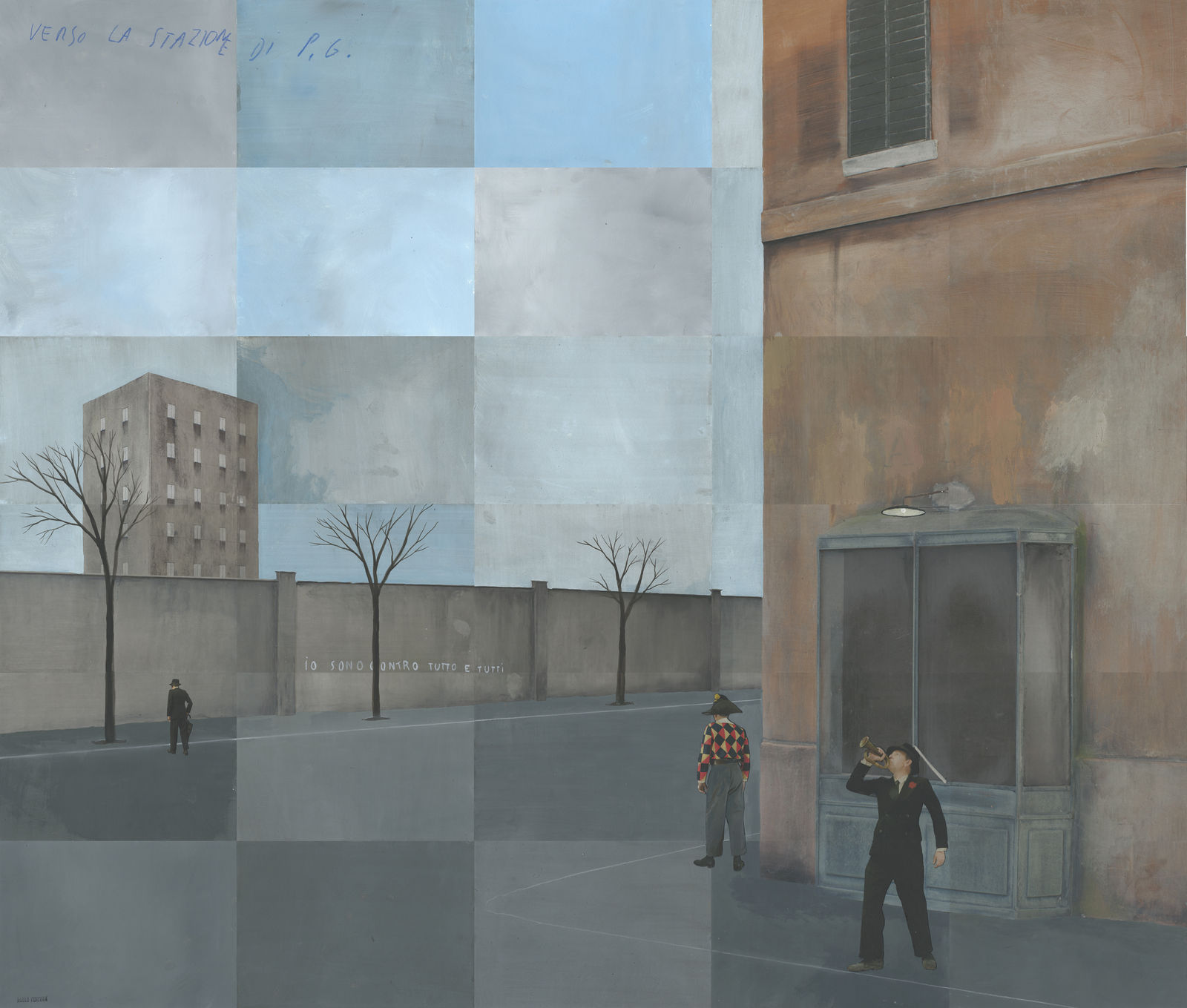 Paolo Ventura, Verso La Stazione Di P.G.