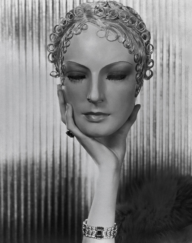 George Hoyningen-Huene, Surreal Beauty (Dolores Wilkinson) Life Mask, 1933