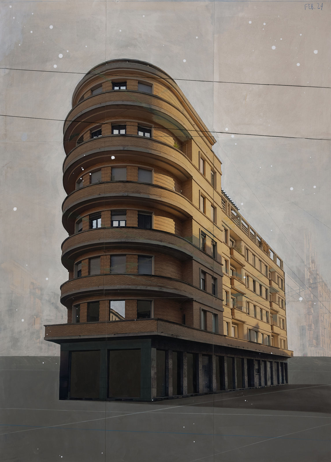 Paolo Ventura, Milano 01, 2024