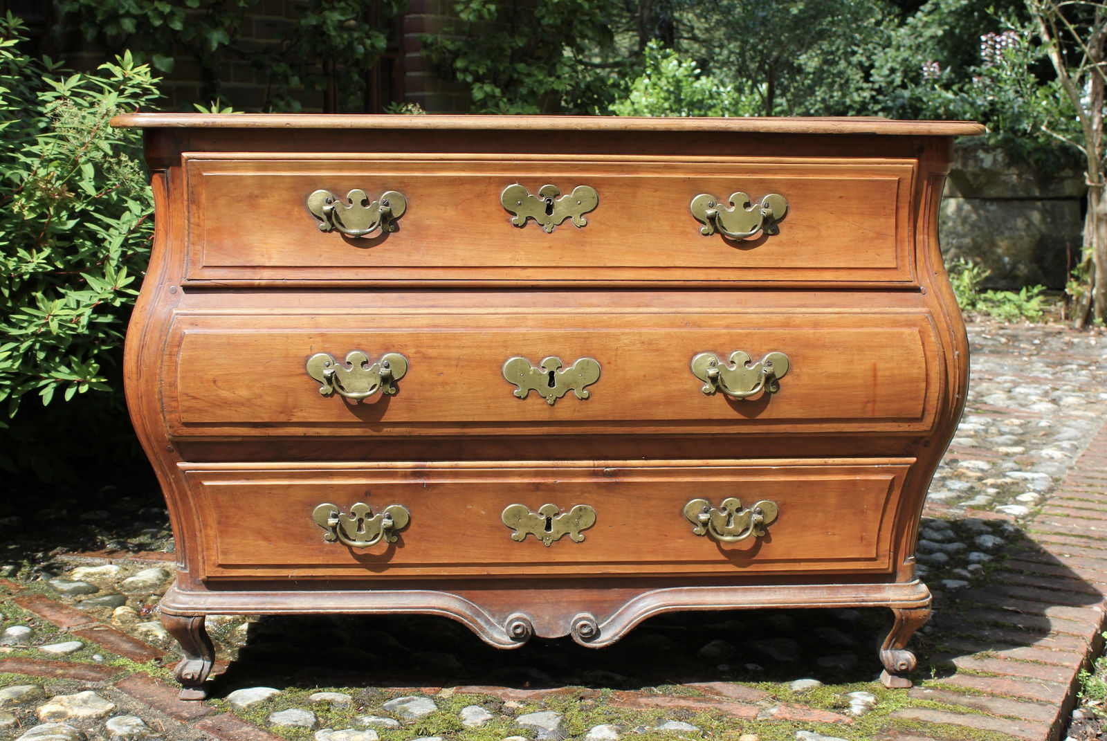 18th century French cherrywood commode